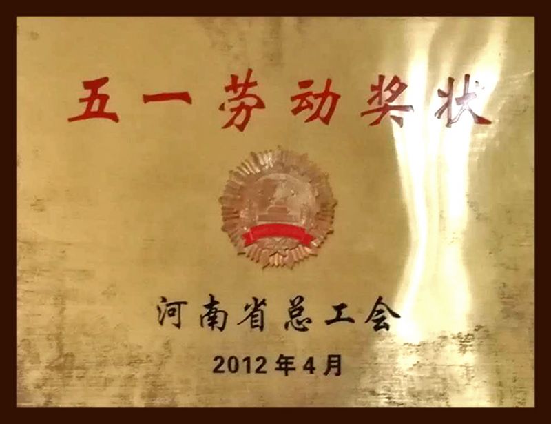 				   					五一勞動(dòng)獎				 